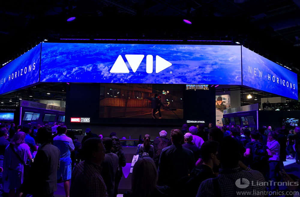 Stand AVID au salon NAB, États-Unis
